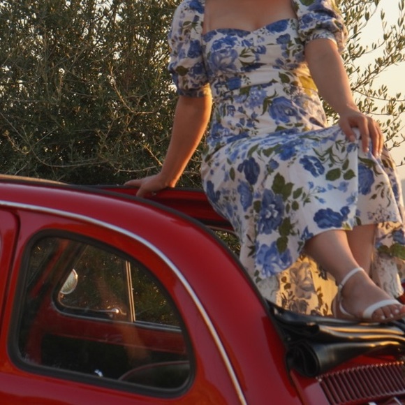 Reformation vintage set floral blue - Picture 2 of 5